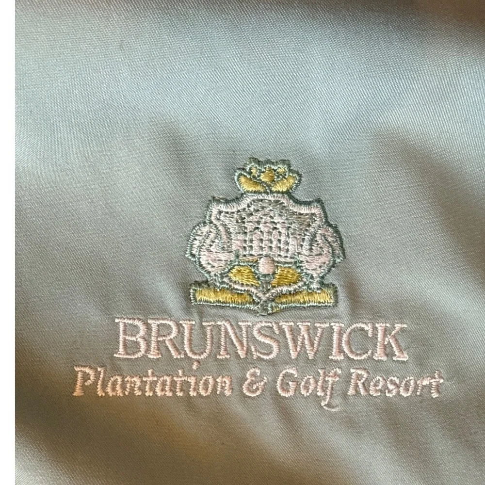 Adidas ClimaShell Wind Golf Pullover Brunswick Plantation Sage Green Mens Large